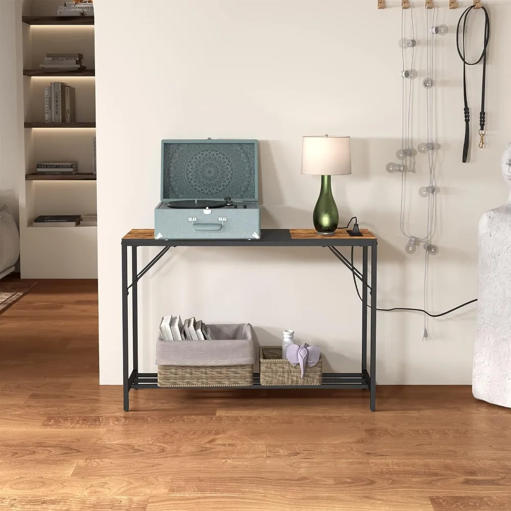 Console-Table-with-Outlet-and-2-USB-Ports-41-7-Entryway-Table-with-Storage-Shelf-Narrow-2.webp