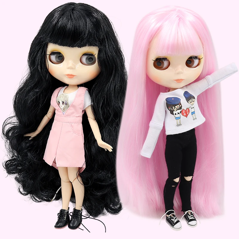 ICY-DBS-blyth-doll-1-6-bjd-toy-joint-body-white-skin-shiny-matte-face-30cm.webp